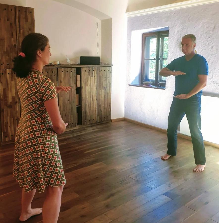 Tauglerei Appartement Kamin In Den Zauberbergen Sankt Koloman Ngoại thất bức ảnh